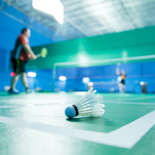 Professional air-conditioned

                  badminton court